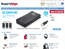 Tablet Screenshot of buyersedge.com